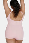 Zivame High Compression Short Length Shaper Bodysuit - Sepia Rose — thumbnail 8